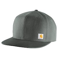 GORRA FIRM DUCK CARHARTT CON ALA PLANA, TECNOLOGÍA FASTDRY Y CIERRE AJUSTABLE